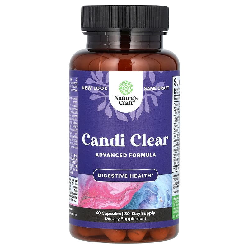 Nature's Craft, Candi Clear, 60 viên 806810458334