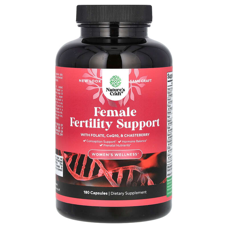 Nature's Craft, Female Fertility Support, 180 viên 850047947765