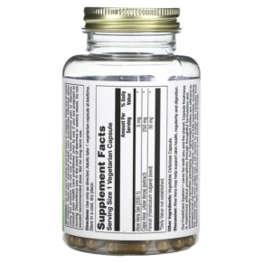 Thành phần vi chất của Nature's Herbs Aloe Vera Inner Leaf 100 Vegetarian Capsules 041954179725