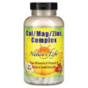 Thực phẩm bổ sung Nature's Life Cal / Mag / Zinc Complex 250 Tablets 040647001930