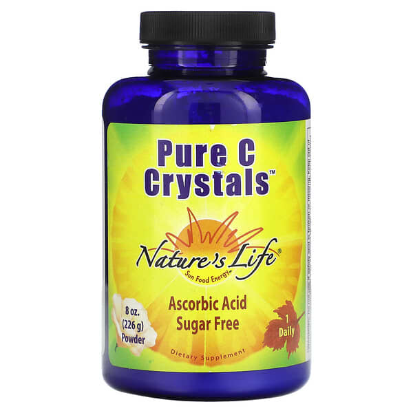 Nature's Life Pure C Crystals 8 oz 226 g 10 nature s life pure c crystals 8 oz 226 g 130813 040647005099