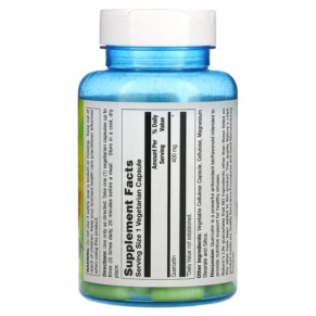 Viên uống Nature's Life Quercetin 400 mg 100 viên thực vật 3 Thành phần vi chất của Nature's Life Quercetin 400 mg 100 Vegetarian Capsules 040647006706