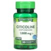 Thực phẩm bổ sung Nature's Truth Citicoline CDP Choline 1.000 mg 30 Quick Release Capsules 840093116673