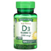 Thực phẩm bổ sung Nature's Truth High Potency Vitamin D3 250 mcg (10.000 IU) 100 Quick Release Softgels 840093100702