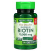 Thực phẩm bổ sung Nature's Truth Maximum Biotin Natural Berry 10.000 mcg 120 Fast Dissolve Tablets 840093101679