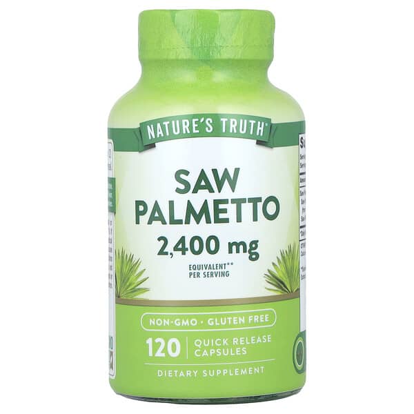 Nature's Truth Saw Palmetto 2.400 mg 120 viên 1.200 mg/viên 840093101938