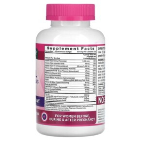 Vitamin & Khoáng chất Ultra Prenatal Nature's Truth + DHA 120 viên mềm giải phóng nhanh 3 Thành phần vi chất của Nature's Truth Ultra Prenatal Vitamins & Minerals + DHA 120 Quick Release Softgels 840093115454