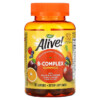 Thực phẩm bổ sung Nature's Way Alive! B-Complex Gummies Mango 60 Gummies 033674104835