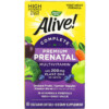 Thực phẩm bổ sung Nature's Way Alive! Complete Premium Prenatal Multivitamin 200 mg 60 Vegetarian Softgels 033674112090