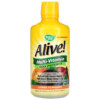 Thực phẩm bổ sung Nature's Way Alive! Liquid Multi-Vitamin Max Potency Citrus 30.4 fl oz (900 ml) 033674153956