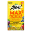Thực phẩm bổ sung Nature's Way Alive! Max3 Potency Multivitamin No Added Iron 90 Tablets 033674149317