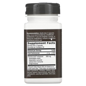 Viên uống nghệ Curica 300 mg 60 viên chay Nature's Way 3 Thành phần vi chất của Nature's Way Curica Turmeric 300 mg 60 Vegan Capsules 033674107546