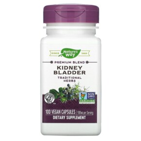 Thực phẩm bổ sung Nature's Way Kidney Bladder 465 mg 100 Vegan Capsules 033674001103