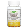 Thực phẩm bổ sung Nature's Way Turmeric Ginger Gummies Mango 130 mg 60 Gummies 033674137512