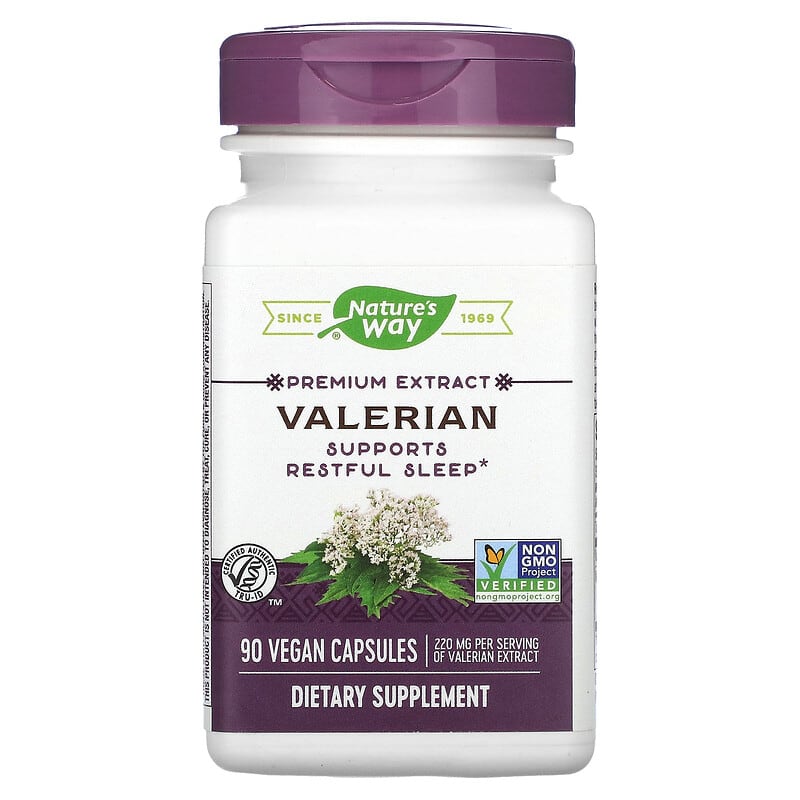 Viên uống thực vật Nature's Way Valerian 110 mg 90 viên chay 10 nature s way valerian 110 mg 90 vegan capsules 2062 033674634004