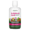 Thực phẩm bổ sung NaturesPlus Animal Parade Multivitamin Liquid Tropical Berry 30 fl oz (887.1 ml) 097467299511