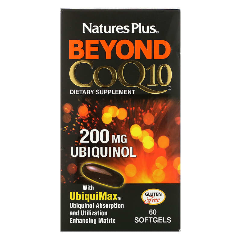 Viên uống NaturesPlus Beyond CoQ10 60 viên nang mềm 10 naturesplus beyond coq10 60 softgels 23862 097467495678