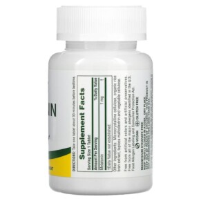 Viên uống Melatonin NaturesPlus 1 mg 90 viên hỗ trợ giấc ngủ nhanh chóng 3 Thành phần vi chất của NaturesPlus Fast Acting Melatonin 1 mg 90 Tablets 097467476240