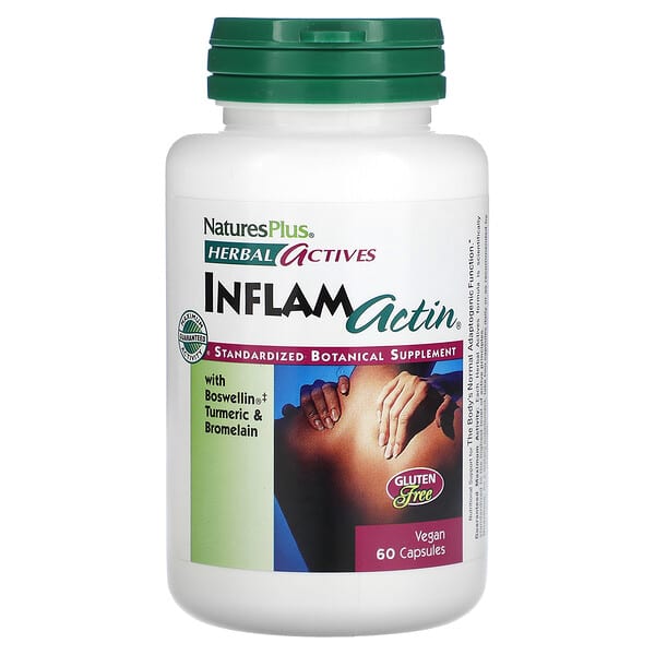 NaturesPlus Herbal Actives InflamActin 60 viên 10 naturesplus herbal actives inflamactin 60 vegan capsules 21538 097467074361