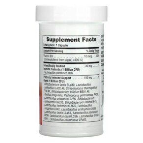 Thành phần vi chất của NaturesPlus Immune Probiotic 10 Billion CFU 30 Capsules 097467410077