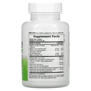 Viên uống hỗ trợ miễn dịch NaturesPlus 60 viên 3 Thành phần vi chất của NaturesPlus Immune Support 60 Tablets 097467410015
