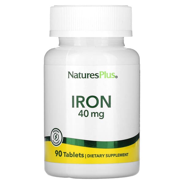 NaturesPlus Iron 40 mg 90 viên 097467034105