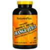 Thực phẩm bổ sung NaturesPlus Orange Juice Chewable Vitamin C 500 mg 180 Tablets 097467024670