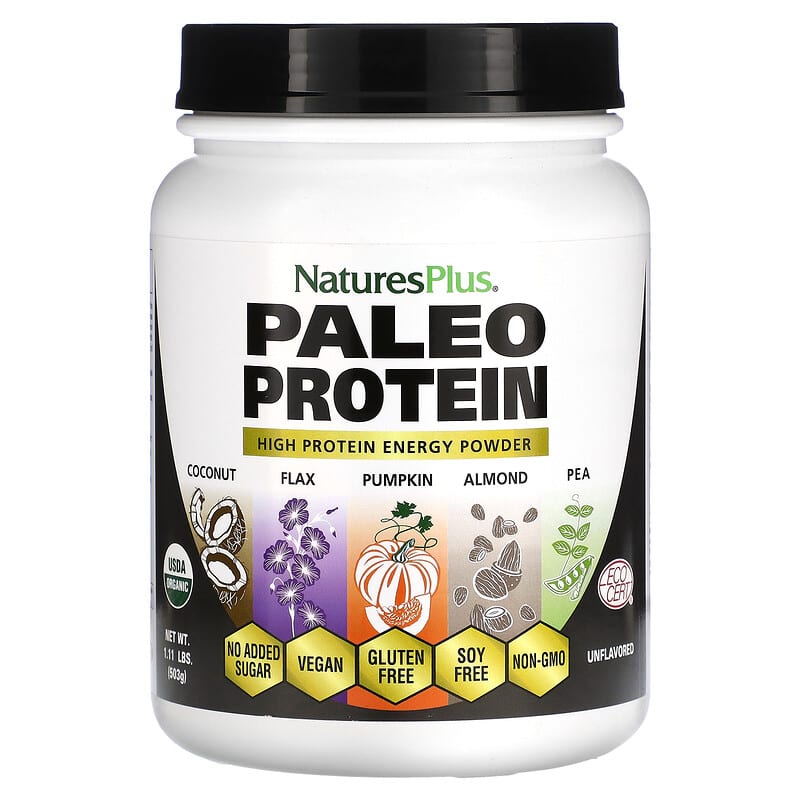 Bột Protein Không Hương NaturesPlus Paleo 1.11 lbs (503 g) 10 naturesplus paleo protein powder unflavored 1 11 lbs 503 g 79239 097467459571