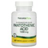Thực phẩm bổ sung NaturesPlus Pantothenic Acid 1000 mg 60 Tablets 097467020603