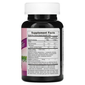 Thành phần vi chất của NaturesPlus Source of Life Animal Parade AcidophiKidz Children's Chewable Berry 90 Animal-Shaped Tablets 097467299696