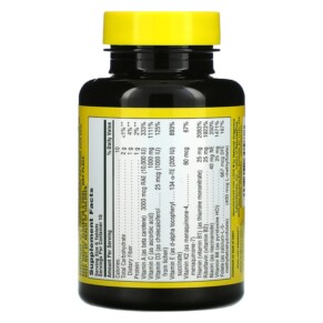 Viên uống đa vitamin & khoáng chất NaturesPlus Source Of Life không chứa sắt 90 viên mini 3 Thành phần vi chất của NaturesPlus Source Of Life Multi-Vitamin & Mineral Supplement No Iron 90 Mini-Tablets 097467305878