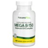 Thực phẩm bổ sung NaturesPlus Sustained Release Mega B-150 Balanced B-Complex 90 Tablets 097467014558