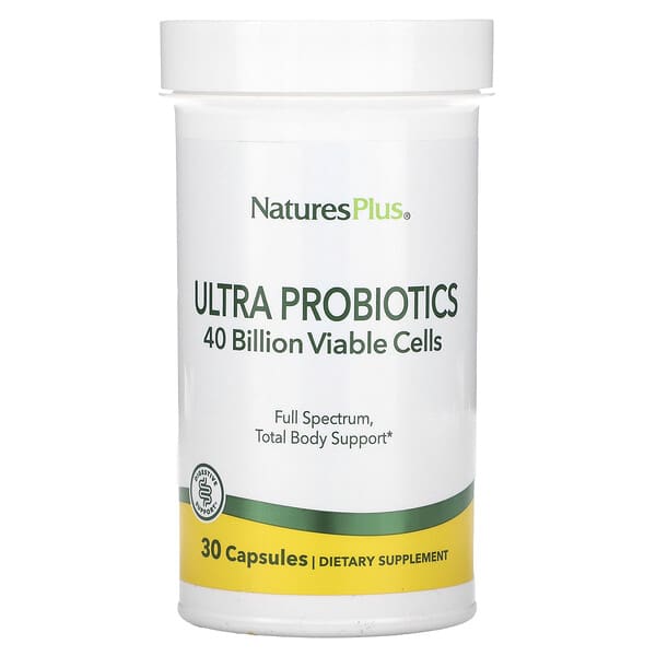 NaturesPlus Ultra Probiotics 40 tỷ 30 viên 10 naturesplus ultra probiotics 40 billion 30 capsules 121162 097467043848