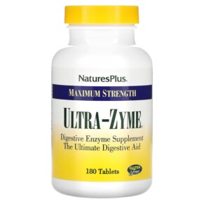 Thực phẩm bổ sung NaturesPlus Ultra-Zyme Maximum Strength  180 Tablets 097467044531