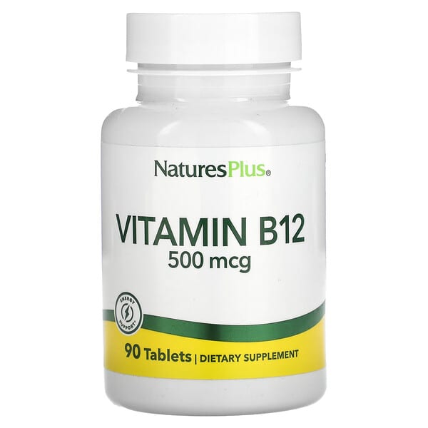NaturesPlus Vitamin B-12 500 mcg 90 viên 097467017108