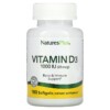 Thực phẩm bổ sung NaturesPlus Vitamin D3 25 mcg (1.000 IU) 180 Softgels 097467010420