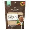 Thực phẩm bổ sung Navitas Organics Organic Cacao Powder Unsweetened 8 oz (227 g) 858847000871