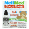 NeilMed Kids Sinus Rinse cho trẻ em từ 2 tuổi trở lên 60 gói pha sẵn 5 Thực phẩm bổ sung NeilMed Kids Sinus Rinse Ages 2+ 60 Premixed Packets 705928003002