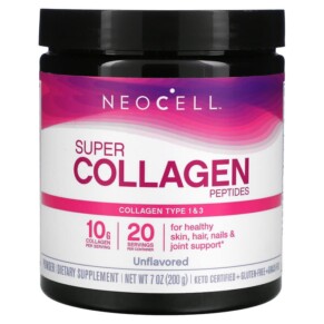 Thực phẩm bổ sung NeoCell Super Collagen Peptides Unflavored 7 oz (200 g) 016185019867