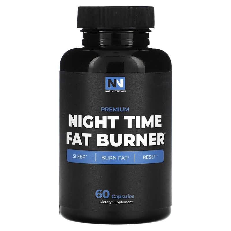 Viên uống giảm mỡ đêm Nobi Nutrition Premium Night Time Fat Burner 60 viên 10 nobi nutrition premium night time fat burner 60 capsules 106664 850018274067