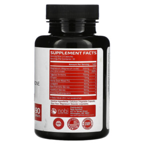 Nobi Nutrition Tăng Cường Testosterone Cao Cấp 90 viên nang 3 Thành phần vi chất của Nobi Nutrition Premium Testosterone Booster 90 Capsules 850018274081