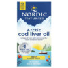 Thực phẩm bổ sung Nordic Naturals Arctic Cod Liver Oil Lemon 180 Soft Gels 768990578854