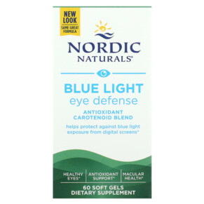Thực phẩm bổ sung Nordic Naturals Blue Light Eye Defense 60 Softgels 768990018398