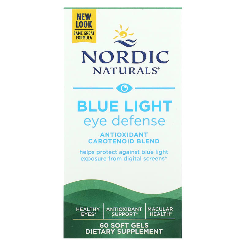 Viên uống bảo vệ mắt Nordic Naturals Blue Light Eye Defense 60 viên mềm 10 nordic naturals blue light eye defense 60 softgels 110743 768990018398