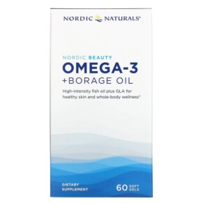 Thực phẩm bổ sung Nordic Naturals Nordic Beauty Omega-3 + Borage Oil 60 Softgels 768990016677