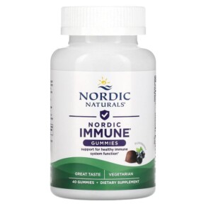 Thực phẩm bổ sung Nordic Naturals Nordic Immune Gummies Elderberry 40 Gummies 768990015144