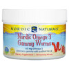 Thực phẩm bổ sung Nordic Naturals Nordic Omega-3 Gummy Worms Strawberry 63 mg 30 Gummy Worms 768990301506
