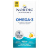 Thực phẩm bổ sung Nordic Naturals Omega-3 Lemon 345 mg 120 Soft Gels 768990027604