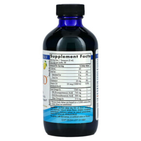 Nordic Naturals Omega-3D Chanh 8 fl oz (237 ml) 3 Thành phần vi chất của Nordic Naturals Omega-3D Lemon 8 fl oz (237 ml) 768990027659