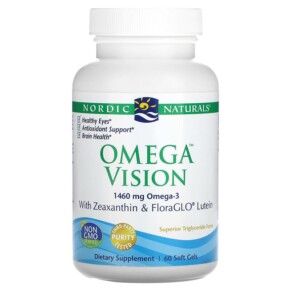 Thực phẩm bổ sung Nordic Naturals Omega Vision 730 mg 60 Soft Gels 768990018404